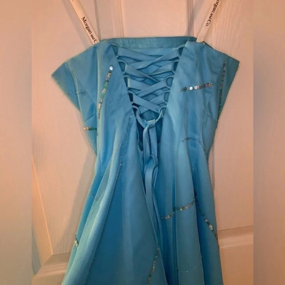 Beaded Strapless Formal  Dress - Picture 6 of 8